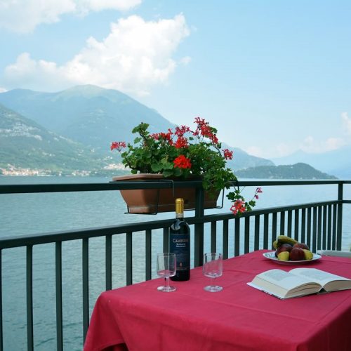 Bellagio Villa norma balcony on the lake bellagio